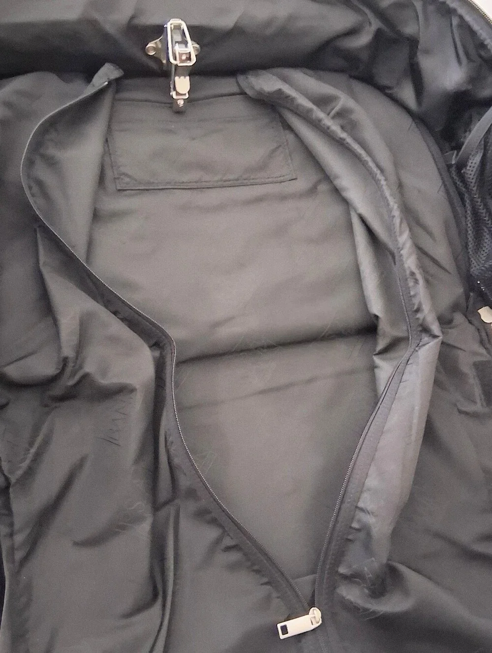 Jos. A. Bank Black Travel Duffel Garment Bag with Shoulder Strap